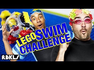 LEGO Swimming Pool Challenge - REBRICKULOUS
