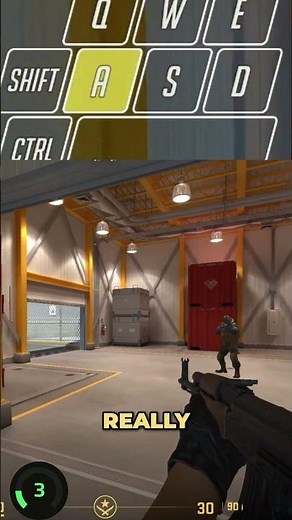 How To Counter Strafe for Beginners #cs2 #cs2tips #csgo