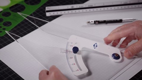 ALVIN French Curve Ruler, Drafting Drawing Measuring Tool Model 10.25" FC3431, Multipurpose for Design, Engineering, and Architecture, Great for Students and Professionals - 10.25 Inch