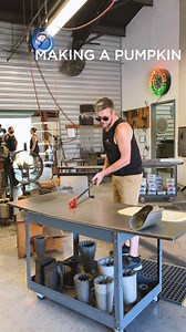 9K views · 155 reactions | How we make our Gourdgeous Glass Pumpkins. Head on over to WGW.com to check out the different colors of pumpkins we created this year! | Wimberley Glassworks | Facebook