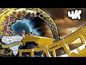 Carolina Cyclone Full Ride POV | Carowinds 2025 4k