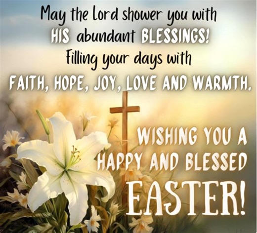 Send Happy And Blessed Easter Wishes
