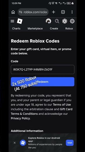 FREE 800 ROBUX GW!! 🔥🎉