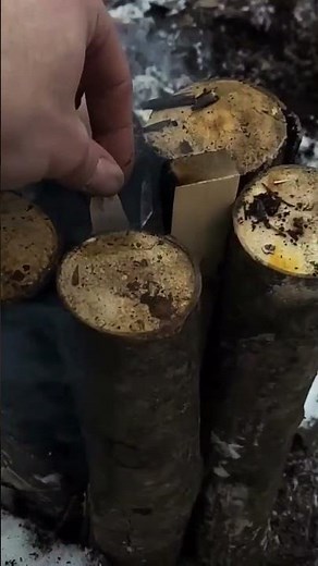 Swedish Torch 🔥🪵 Alternative Method