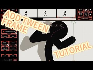 Stick Nodes How To Use Add Tween Frame