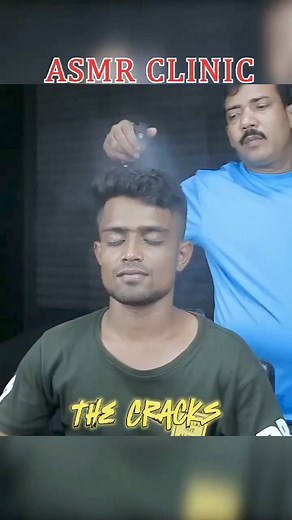 The Best Indian Head Massage❗|| Chiropractic #cracks #thecracks #Headmassage #crackscompilation #chiropractic #chiropractor #adjusment #asmr #massage #kretek #reels #viral #fyp | The Cracks