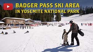 Badger Pass Ski Area is the ultimate winter destination for family fun right in the heart of Yosemite National Park and Mariposa County. It offers a range of activities for all ages, including skiing, snowboarding, snowshoeing, cross-country skiing, and snow tubing. Open daily from 9 a.m. to 4:00 p.m. from mid-December through late March (weather permitting), Badger Pass Ski Area is accessible by vehicle or via free shuttle bus from all Yosemite Valley lodging. | Yosemite Nation