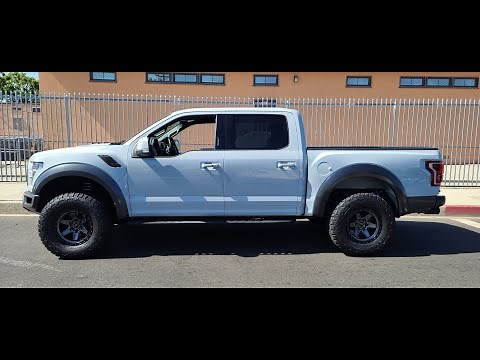Ford Raptor Eibach springs install!