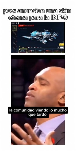 Pov: anuncian una skin eterna para la INP-9 #memes #bloodstrike