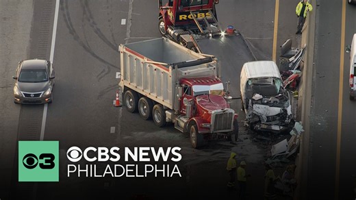3 taken to hospital, traffic delayed after crash on Pennsylvania Turnpike eastbound near Bensalem