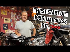 First Start Up (1956 Matchless G11)