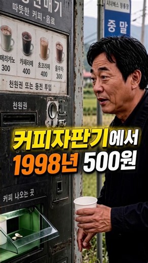 [Artist's Short Memories] For Real! Rare 1998 500 Won Coin Found in Vending Machine #500Won #1998...