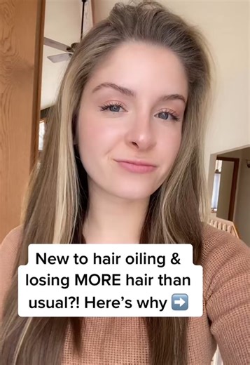 New To Hair Oiling And Losing More Hair Than Usual Heres Why