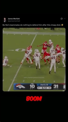 George Karlaftis took a shot at Bo Nix during a play on Monday night; was in a dirty hit?