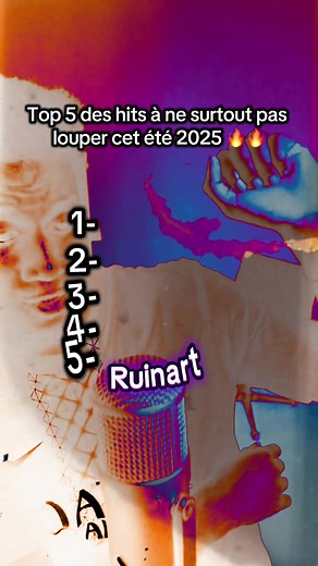 Top 5 des hits incontournables pour l'été 2025