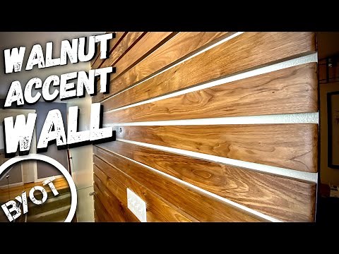 DIY ACCENT WALL // MODERN ACCENT WALL