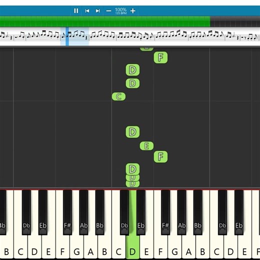 Meesaala Pilla Song 🎹 | Bheems | Chiranjeevi | Easy Piano Tutorial | Keyboard Notes