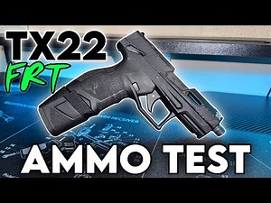 Taurus TX22 FRT Ammo Test | Suppressed & Non Suppressed | Remington, Winchester, CCi, Federal