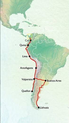 Longest Road in the World - Pan American Highway