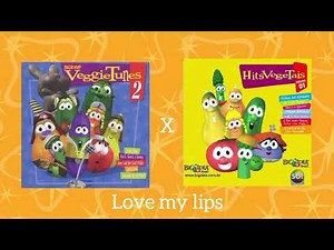 Veggietales Mashup - Veggie Tunes 2 x Hits Vegetais(Love my lips) (Read description)