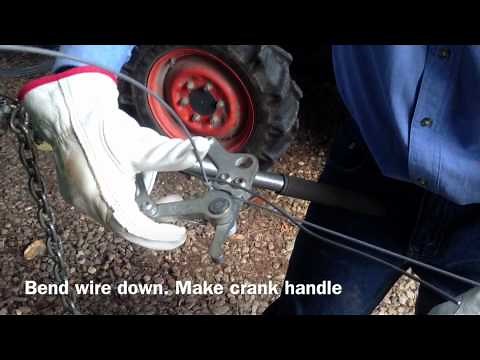 Tying Fencing Wire : Speed Knot