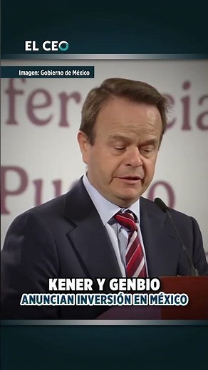 Kener and GENBIO announce investment in Mexico