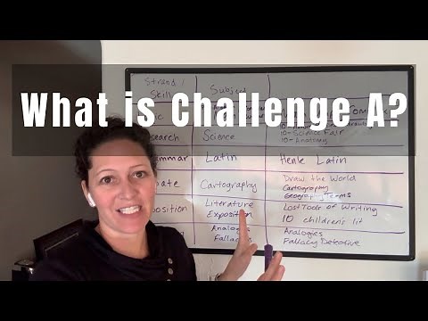 What is Challenge A? Details on Classical Conversations 7th grade year.