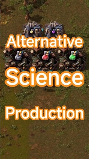 ALTERNATIVE SCIENCE PRODUCTION !!! #factorio #factoriospaceage
