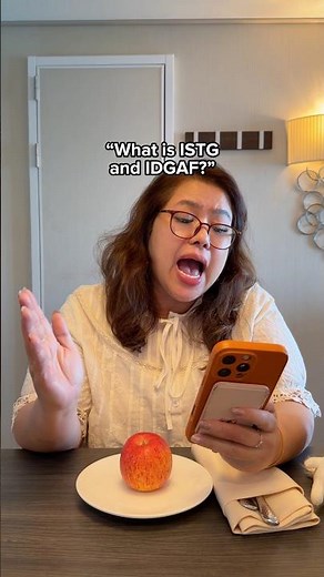 What is ISTG and IDGAF? 🤨