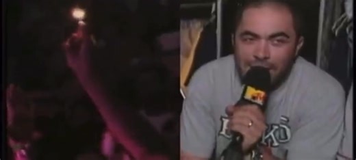 Staind live interview during the "9th Annual KROQ Weenie Roast" at the "Verizon Amphitheatre" in Los Angeles, California on June, 23rd, 2001! | We Love Staind & Aaron Lewis
