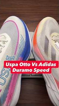 Uspa Otto vs Adidas Duramo Speed | Which is best for running