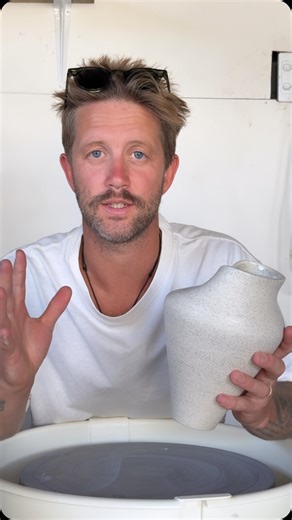 Author Ceramics on Instagram: "Me awkwardly explaining our Coastal clay. Lots of questions wondering what clay is what. Here is video 1 of a series of 5 videos breaking down our 5 clay blends If you have any questions please drop a comment and I will do my best to answer 😀 For anyone wondering 🤔 our clays are as follow West Coast is a black finish made using black sand from the West Coast. This is our celebration of the wild West Coast of New Zealand. Coastal this is a white clay base blended 