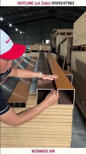 Installation of ASA-coated wood-plastic composite slats | Outdoor wood-plastic composite slats