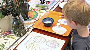 How tall can you stack your easter eggs? https://theeducatorsspinonit.com/spring-stem-activities-for-kids/ Visit us now to join our Spring STEM Challenge with these 4 printable learning stations for your child. | The Educators' Spin On It