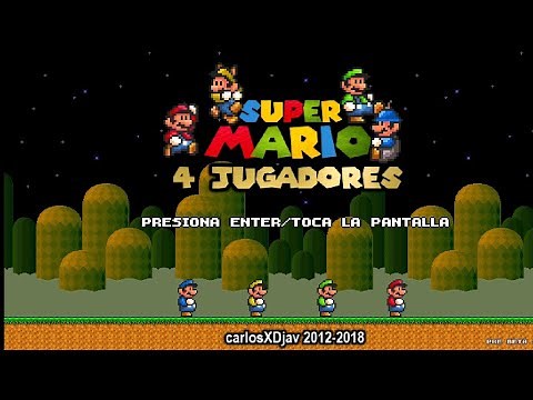 Cómo Jugar SM4J (Súper Mario 4 Jugadores)Con tus amigos online.