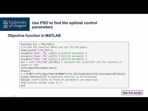 028 - Use PSO via MATLAB： Case Studies