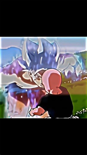 Krillin Threw A Rock… Goku Went Ultra Instinct ☠️ #dragonball #goku #vegeta #anime #trending #shorts
