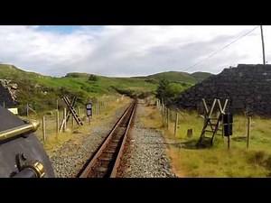 Ffestiniog Railway – Driver’s Eye View – Blaenau Ffestiniog to Porthmadog (Wales)