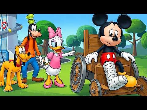 An Unexpected Injury😱Daisy Confronts Mickey in Front of Goofy & Pluto–What Really Happened?| Cartoon