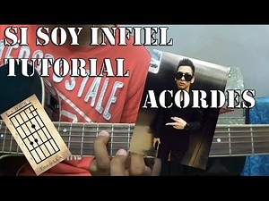 Tutorial | Si soy infiel | Crecer German | Acordes