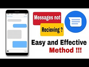 How to fix not receiving text messages Android | Can't receive sms verification code [Updated]