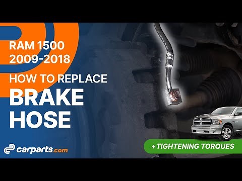 How to replace the Front Brake Hose 2009-2018 Dodge RAM 1500 🚗