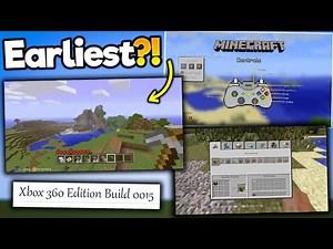 Minecraft Console Edition's SECRET Pre-TU1 Versions