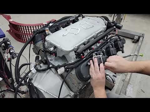 Valenti Design LS coil relocation brackets