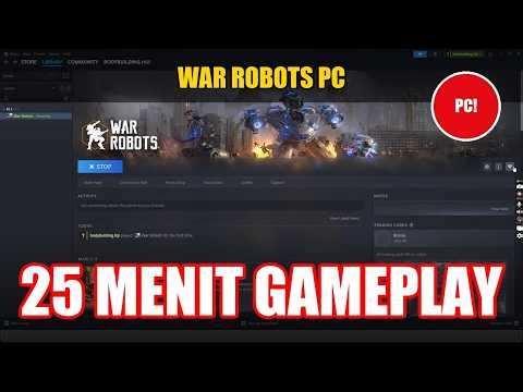 WAR ROBOTS PC Gameplay Pertama! Download Steam & Match Domination