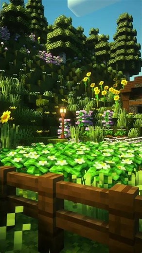 Floating Island Paradise #minecraft #seeds #landscape #shorts