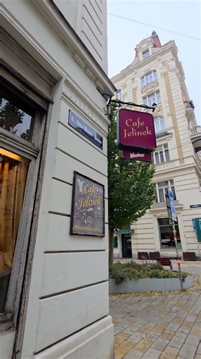 Café Jelinek is a traditional Viennese coffeehouse . It was founded in 1910 and is known for its old-style, cozy, slightly “worn-in” atmosphere. Im Here Moments #austria #wien #vienna #osterreich #travelcoffee #ilovevienna | Im Here Moments