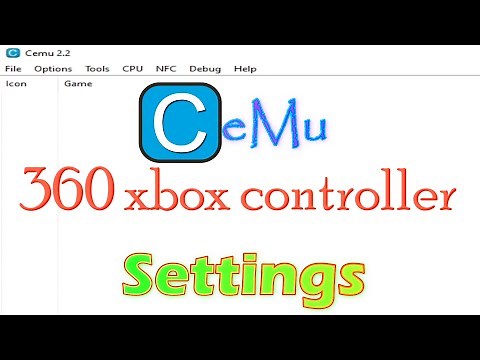 Xbox 360 Controller Settings in Cemu Emulator