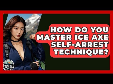 How Do You Master Ice Axe Self-arrest Technique? - The Hiker's Advice