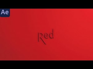 【After Effects】光と影で文字を立体的に見せる＋簡単なテキストアニメーションのチュートリアル【After Effects Tutorial｜No Plugins】